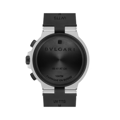 Bvlgari Aluminium Titanium Watch Men 40mm