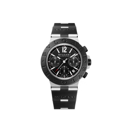 Bvlgari Aluminium Titanium Watch Men 40mm