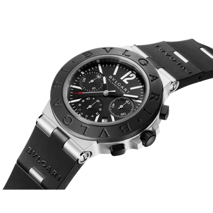 Bvlgari Aluminium Titanium Watch Men 40mm