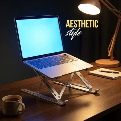 Adjustable Laptop Stand Folding Portable Bracket for Desk & Office